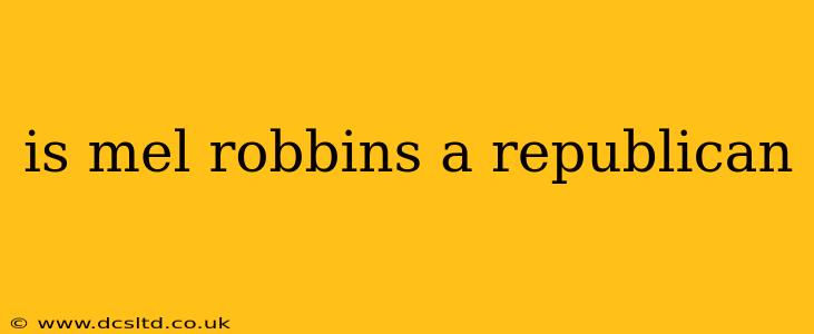 is mel robbins a republican