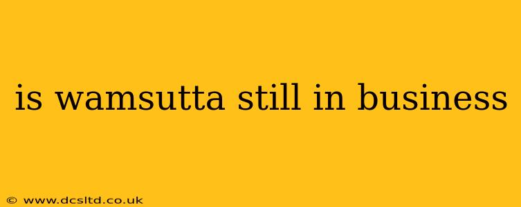 is wamsutta still in business