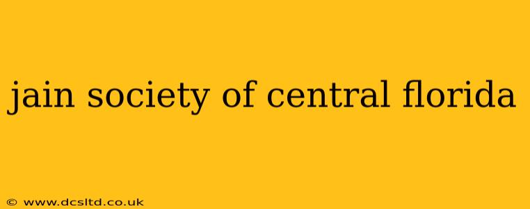jain society of central florida