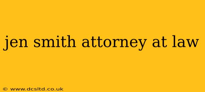jen smith attorney at law