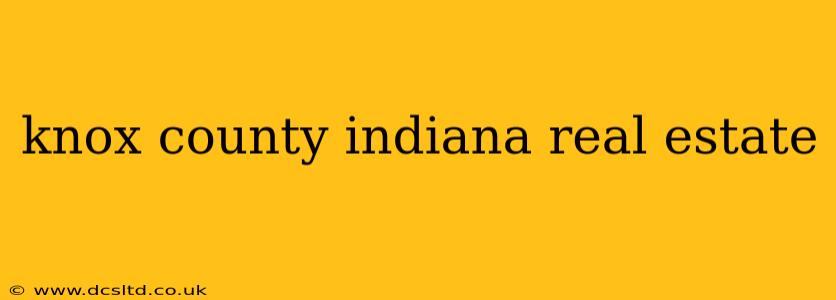 knox county indiana real estate