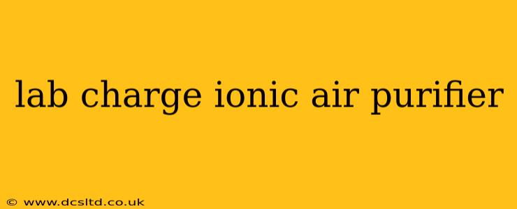 lab charge ionic air purifier