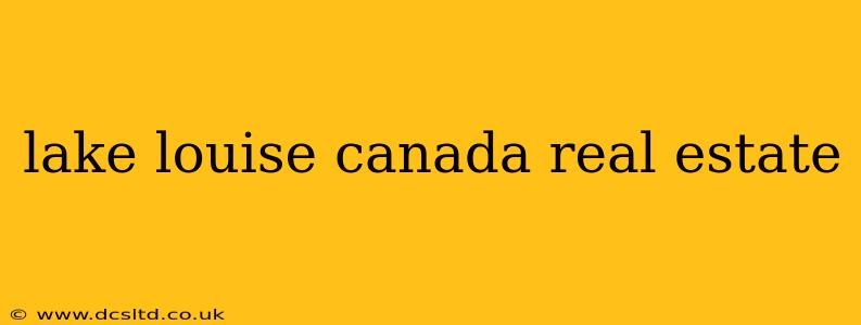 lake louise canada real estate