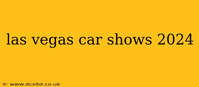 las vegas car shows 2024
