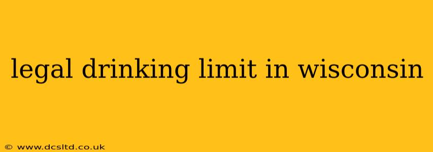 legal drinking limit in wisconsin