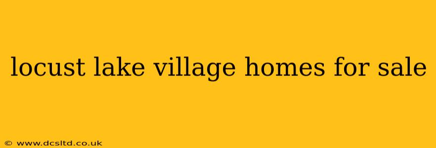 locust lake village homes for sale