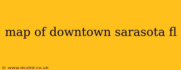 map of downtown sarasota fl