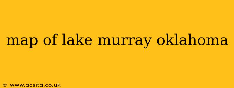 map of lake murray oklahoma