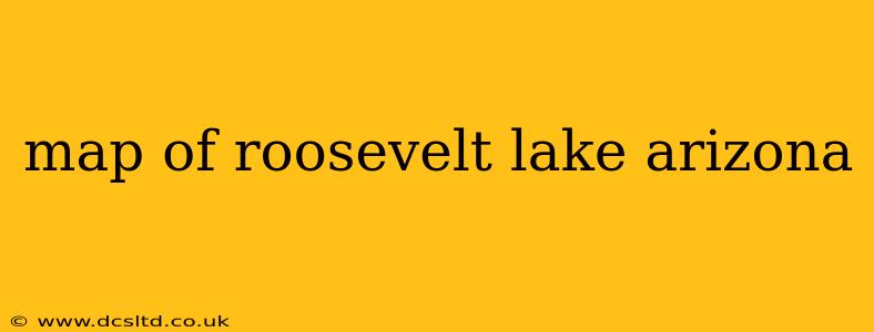 map of roosevelt lake arizona