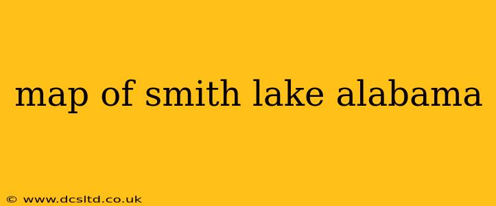 map of smith lake alabama