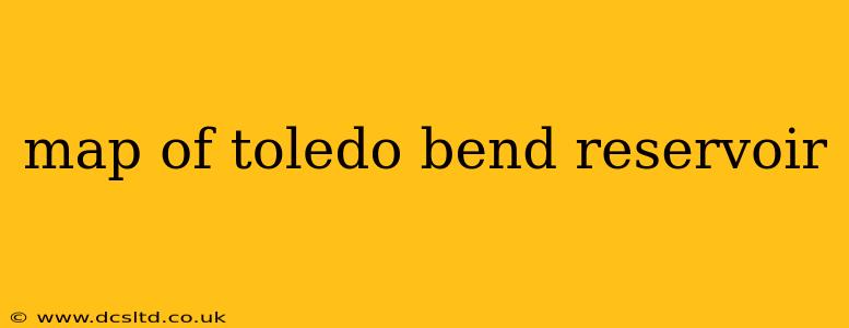 map of toledo bend reservoir
