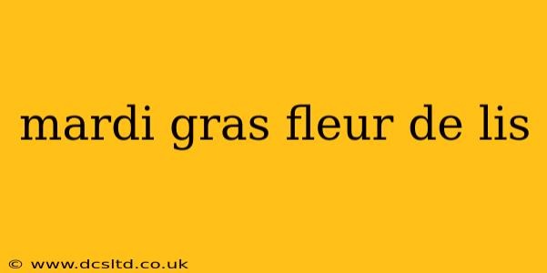 mardi gras fleur de lis