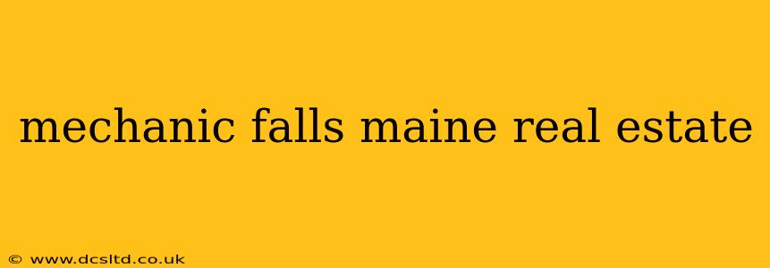 mechanic falls maine real estate