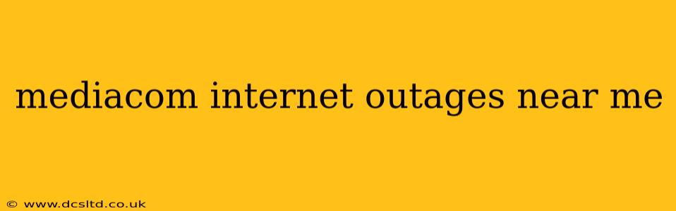 mediacom internet outages near me