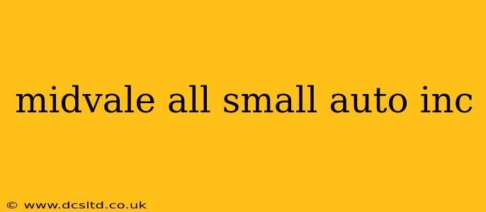 midvale all small auto inc