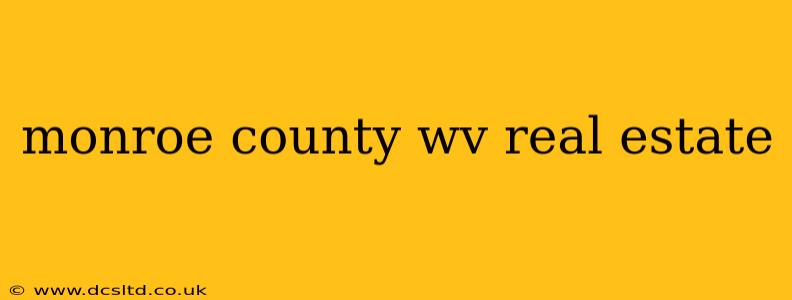 monroe county wv real estate