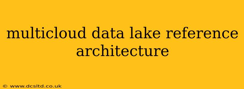 multicloud data lake reference architecture