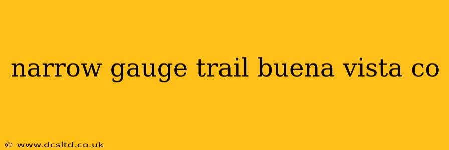 narrow gauge trail buena vista co