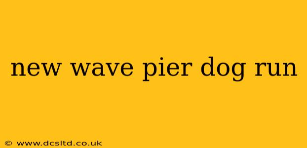 new wave pier dog run