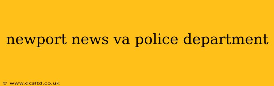 newport news va police department