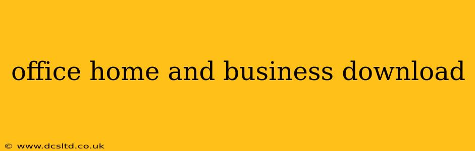 office home and business download