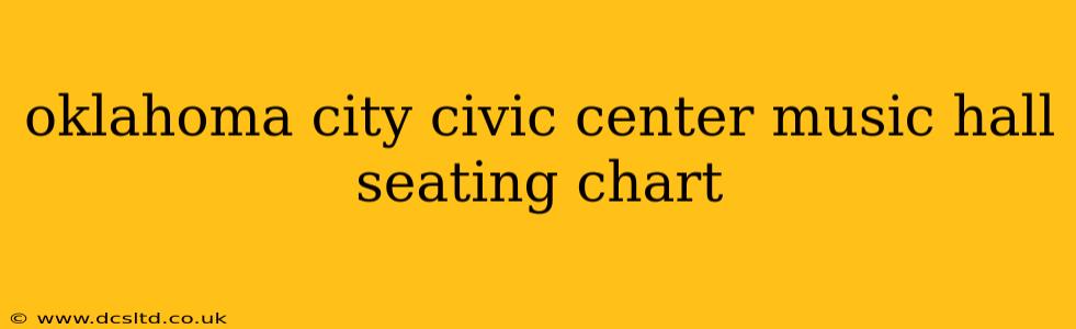 oklahoma city civic center music hall seating chart