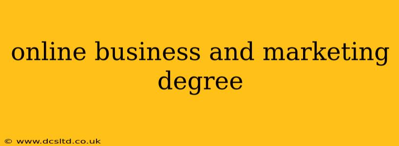 online business and marketing degree