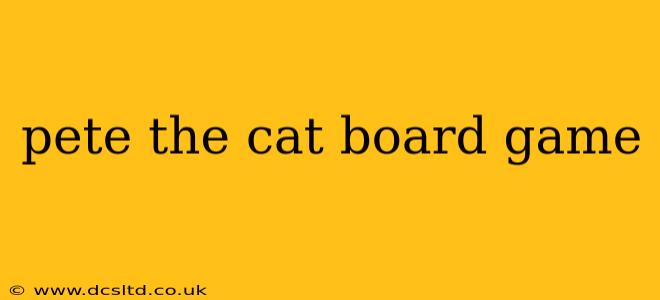 pete the cat board game