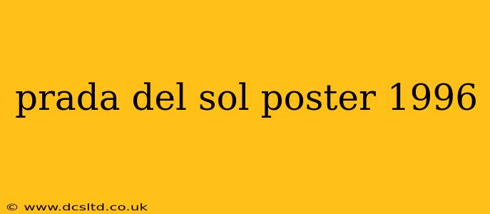 prada del sol poster 1996