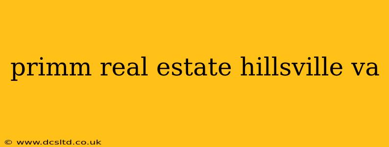 primm real estate hillsville va