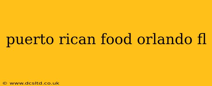 puerto rican food orlando fl