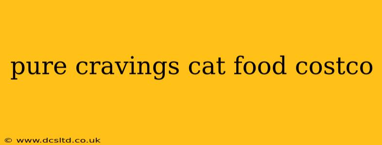pure cravings cat food costco