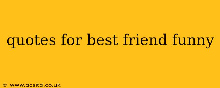 quotes for best friend funny