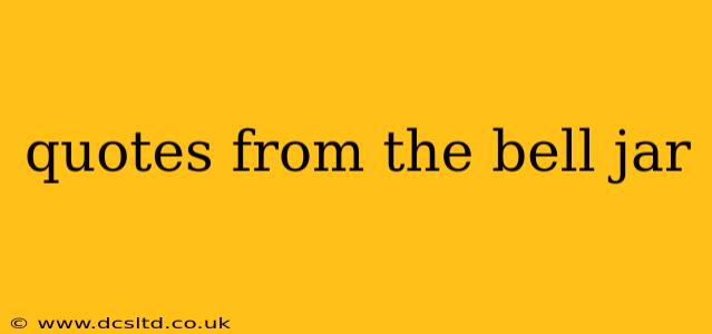 quotes from the bell jar