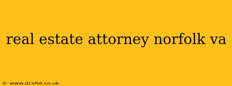 real estate attorney norfolk va