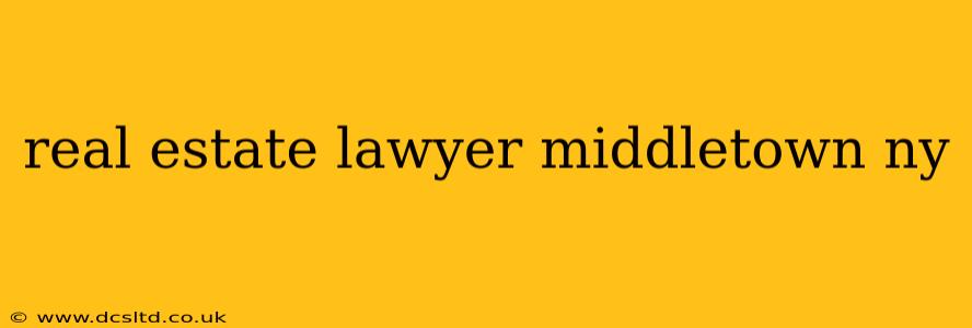 real estate lawyer middletown ny