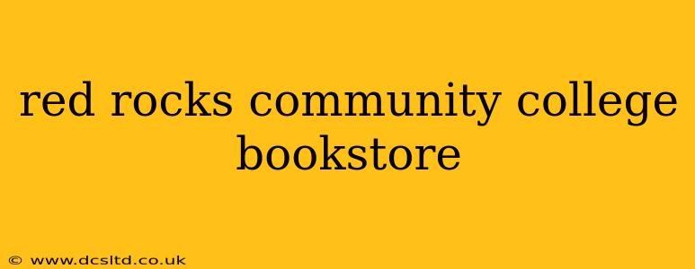red rocks community college bookstore