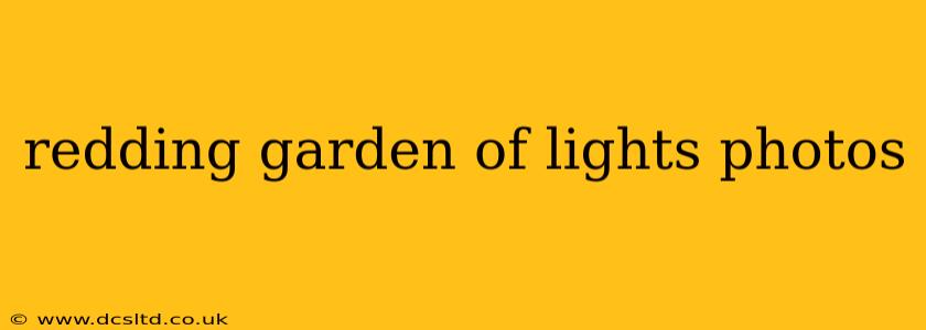 redding garden of lights photos