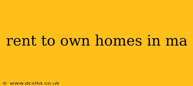 rent to own homes in ma