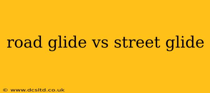 road glide vs street glide