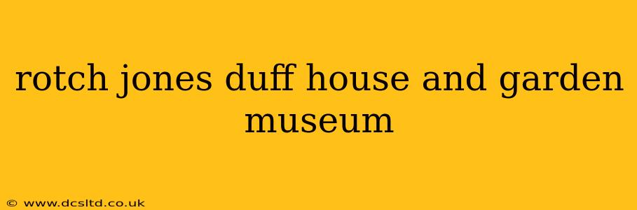 rotch jones duff house and garden museum