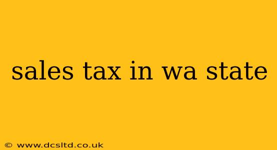 sales tax in wa state