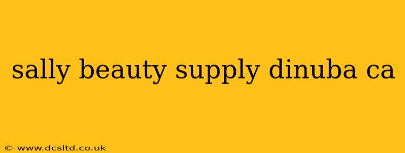 sally beauty supply dinuba ca