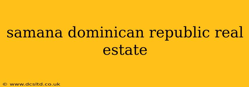 samana dominican republic real estate