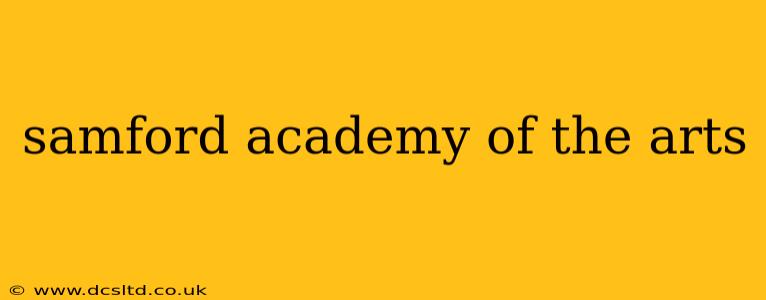 samford academy of the arts