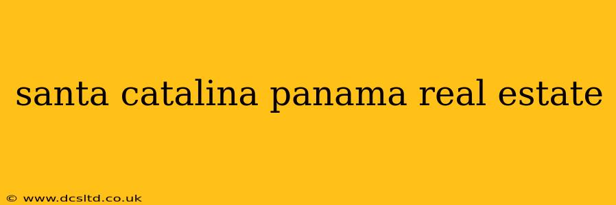 santa catalina panama real estate