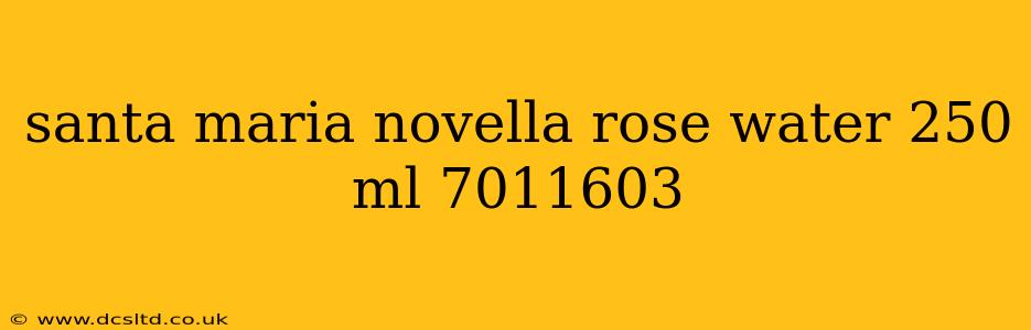 santa maria novella rose water 250 ml 7011603