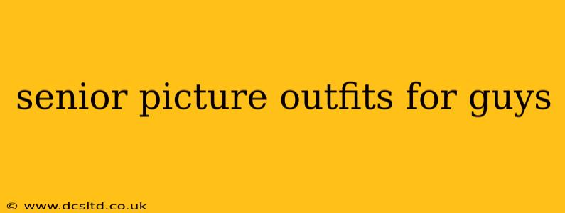 senior picture outfits for guys
