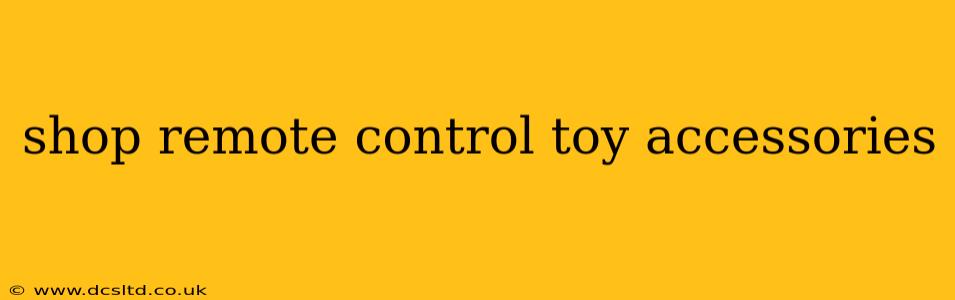 shop remote control toy accessories