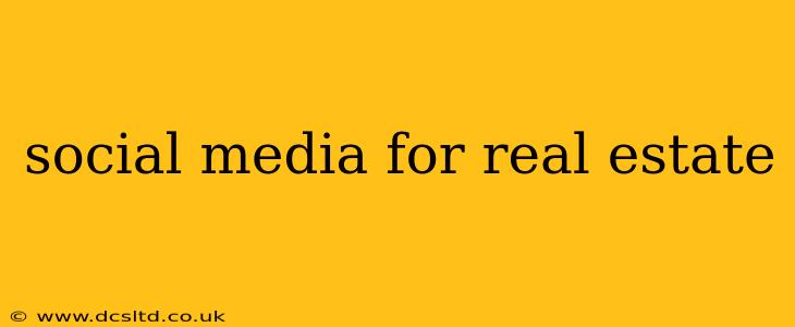 social media for real estate